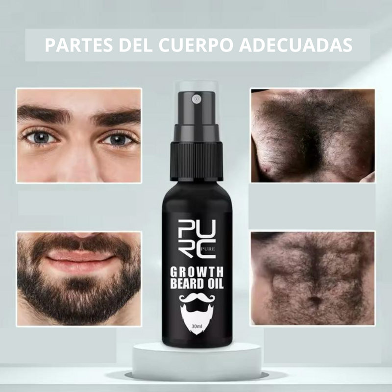 Aceite para el crecimiento de la barba: nutrición e hidratación para una barba sana